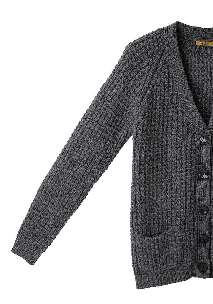 Waffle Knit Cardigan