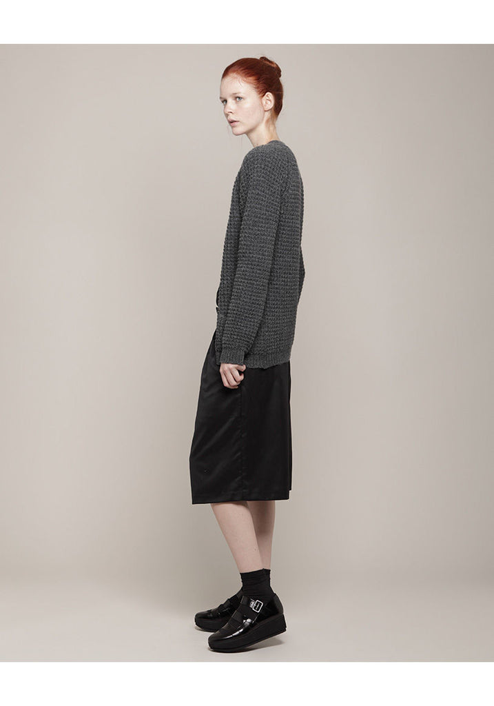 Waffle Knit Cardigan