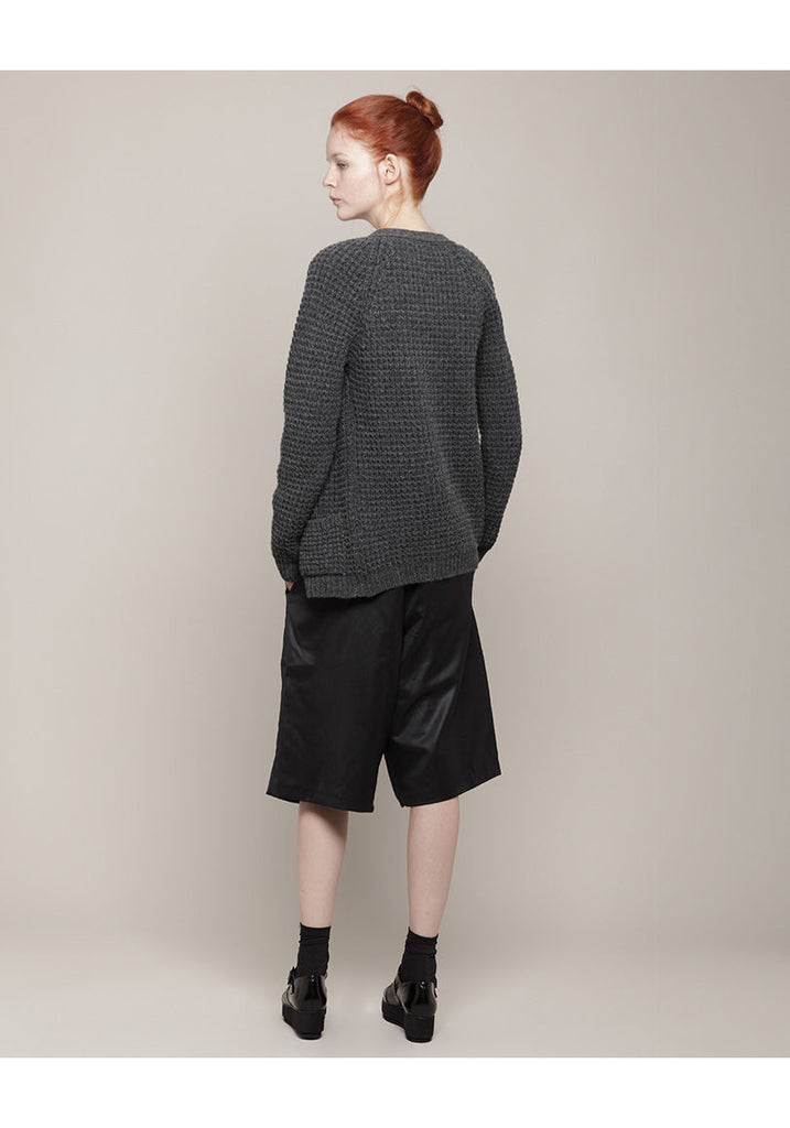 Waffle Knit Cardigan