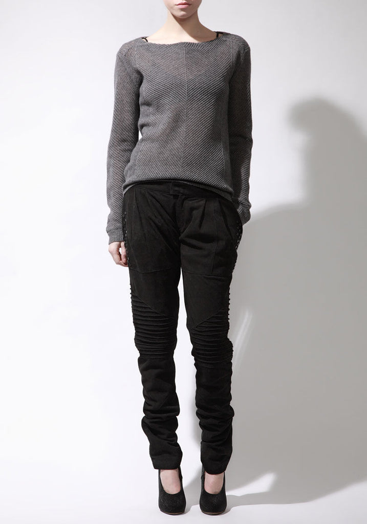 Suede Marina Pants w/ Studs