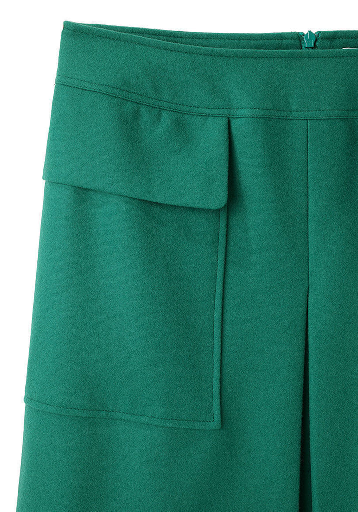 Box Pleat Skirt