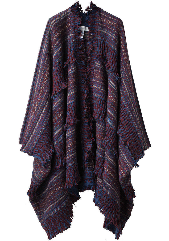 Fair Isle Poncho