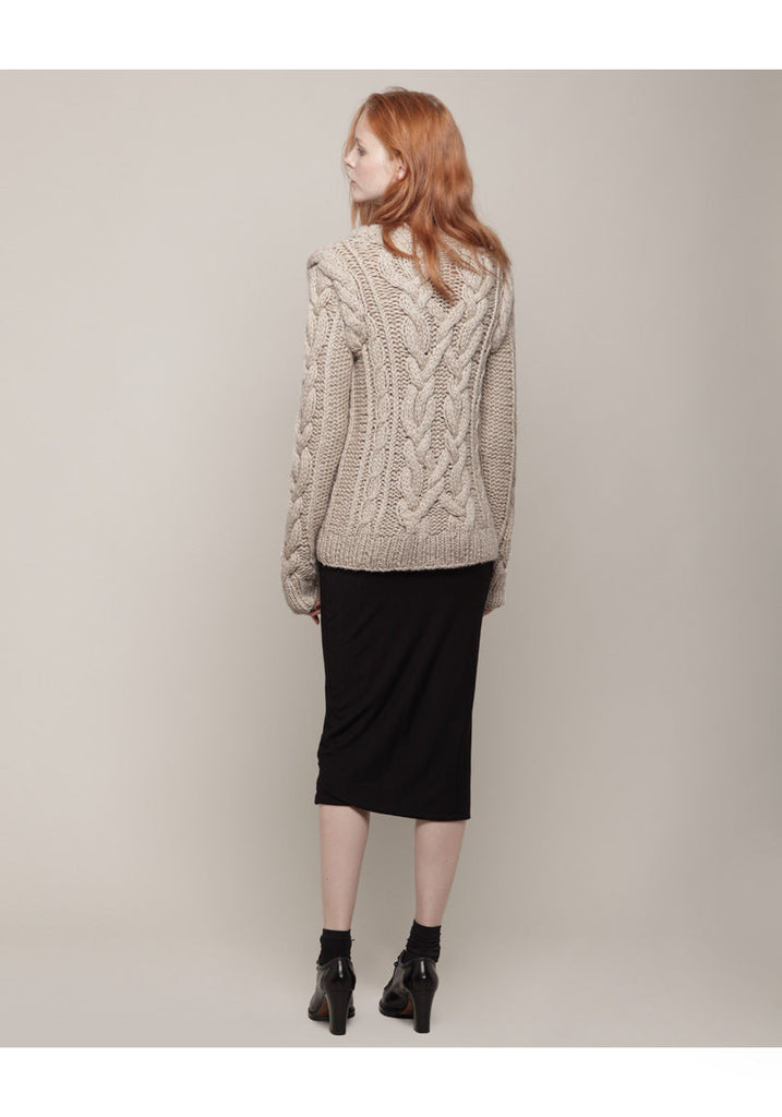 Rope Cable Sweater