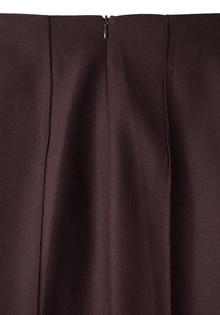 Seamed Wool Trouser