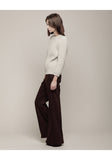 Seamed Wool Trouser