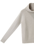 Waffle Knit Turtleneck