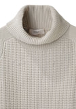 Waffle Knit Turtleneck