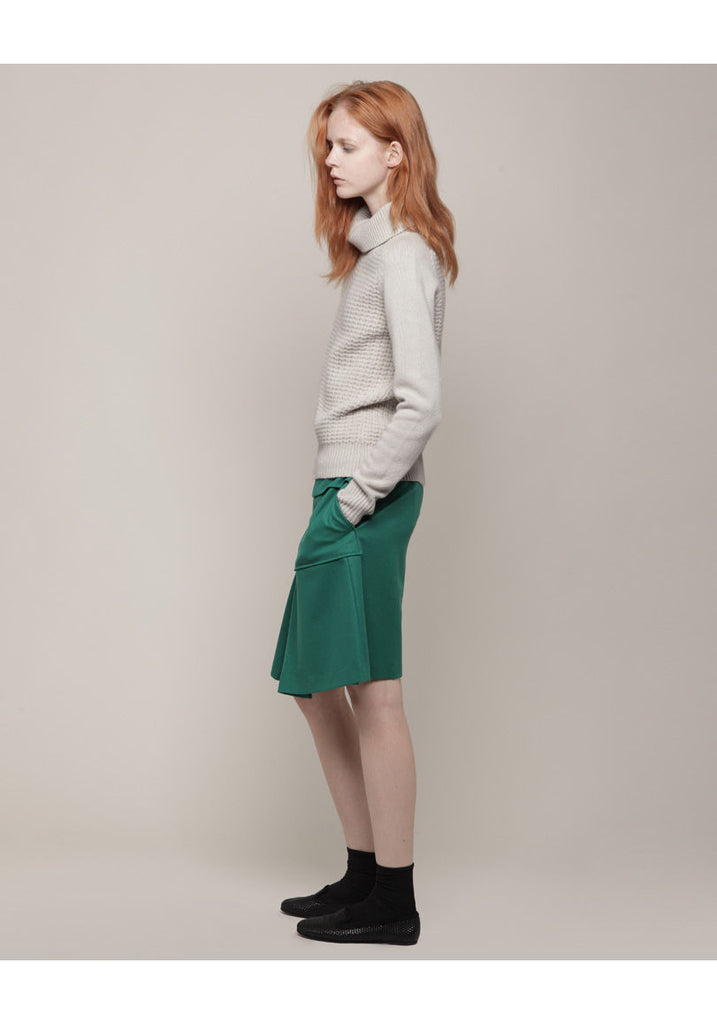 Waffle Knit Turtleneck