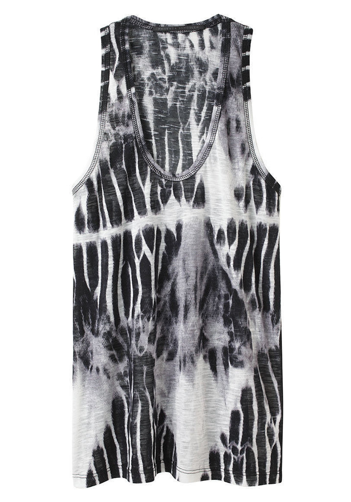 Large Shibori Print Tank