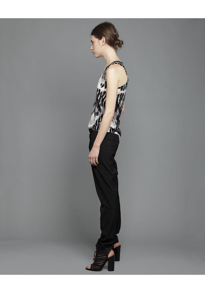 Large Shibori Print Tank