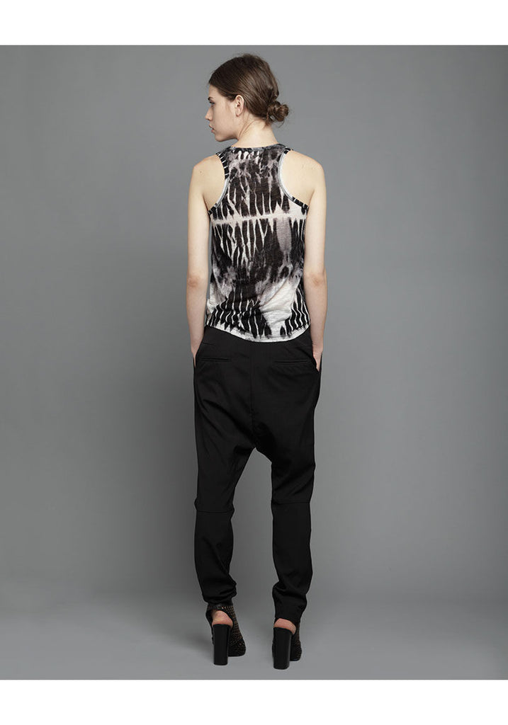 Large Shibori Print Tank