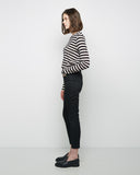 Long Sleeve Striped Tissue Tee
