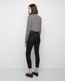 Long Sleeve Striped Tissue Tee