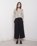 Long Sleeve Striped Tissue Tee