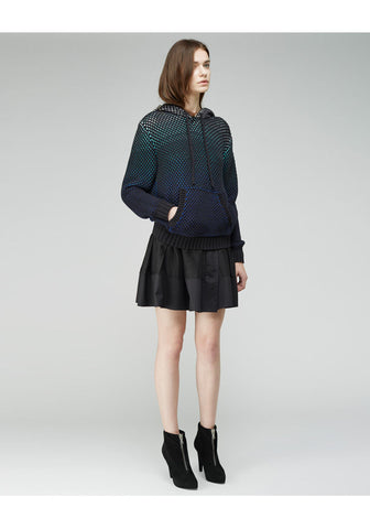 Ombré Knit Hoodie