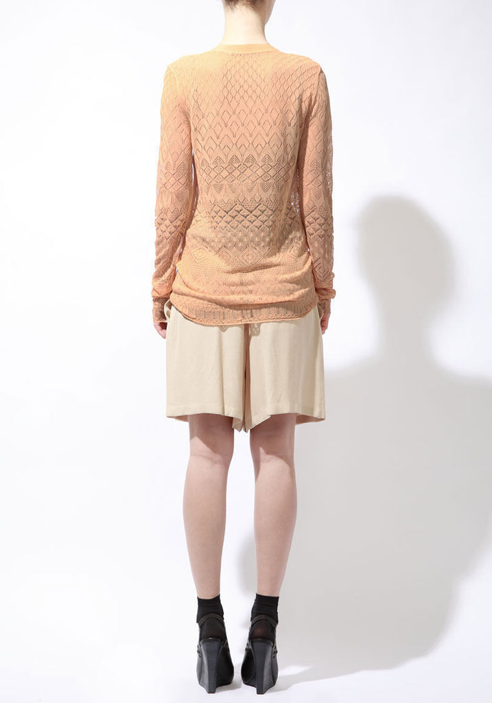 Pointelle Lace Cardigan