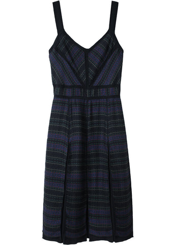 Printed Panel Dress