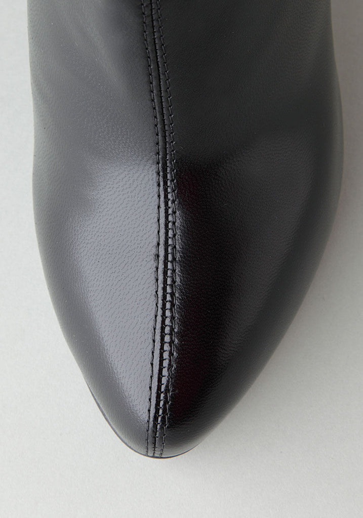 Single Buckle Wedge Boot