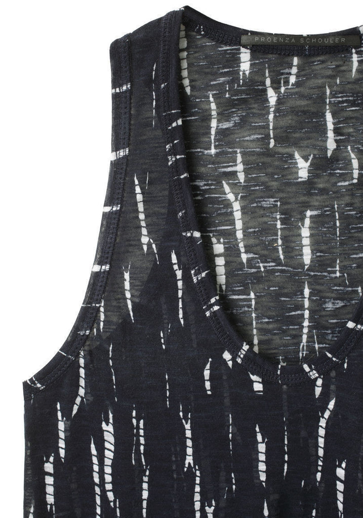 Small Shibori Print Tank