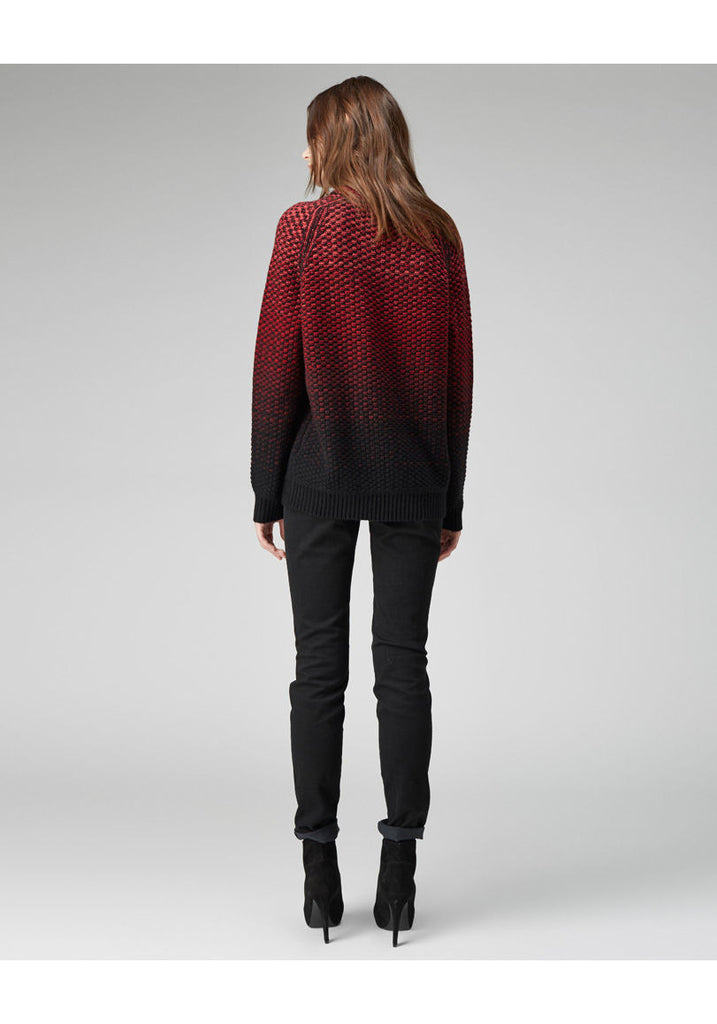 Textured Ombre Pullover