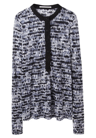 Tie-Dye Tissue Henley