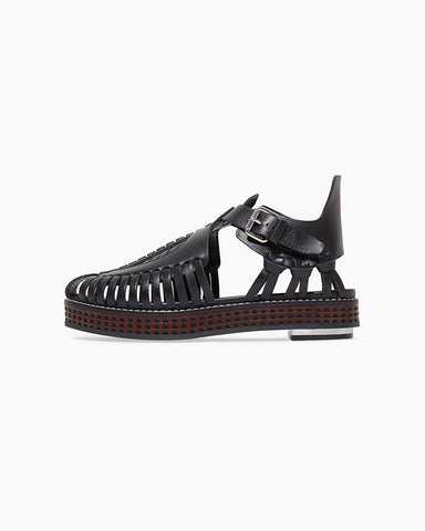 Woven Platform Shoe