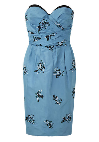 Wrap Bustier Dress