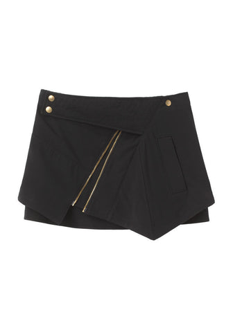 Wrap Layer Mini Skirt