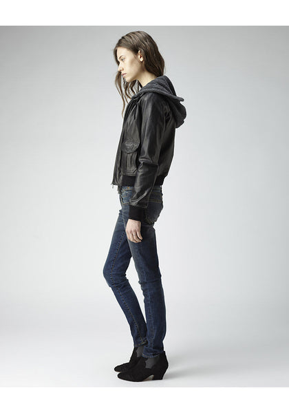Hooded Flight Jacket – La Garçonne