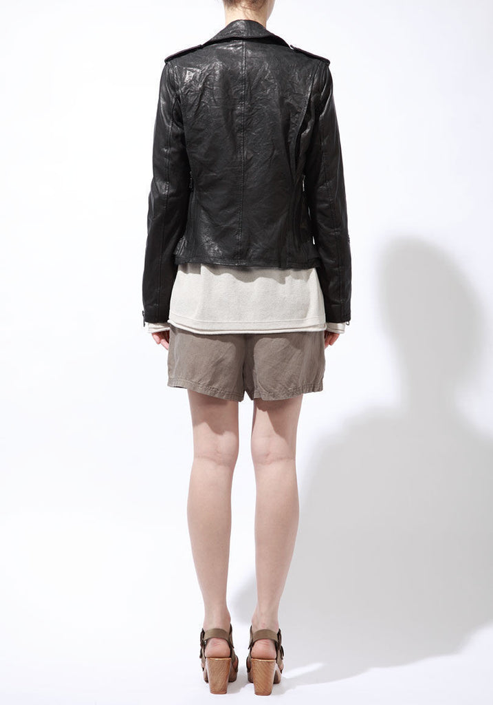 Leather Biker Jacket