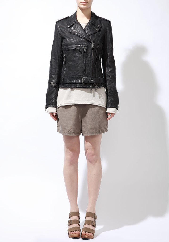 Leather Biker Jacket