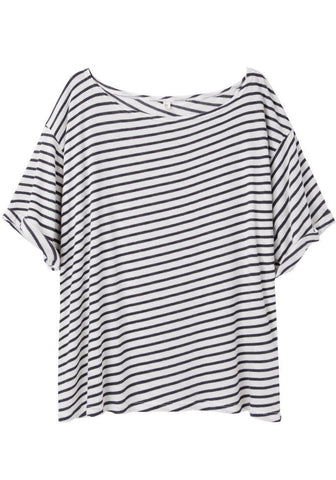 Slant Stripe Tee