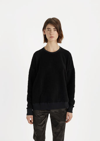 Reversible Slouchy Sweatshirt