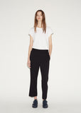Front Pleat Crop Trouser