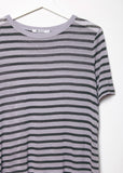 Cropped Stripe Tee