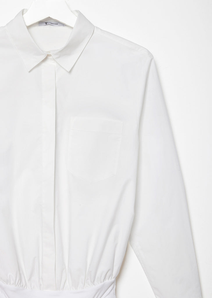 Poplin Shirt Bodysuit