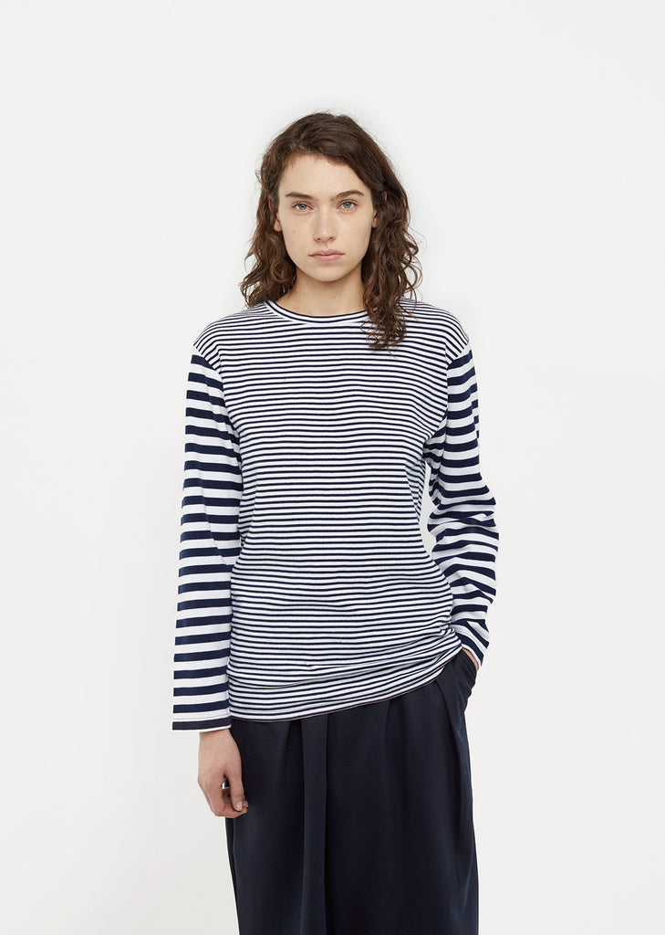 Unisex Stripe Crewneck