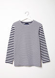Unisex Stripe Crewneck