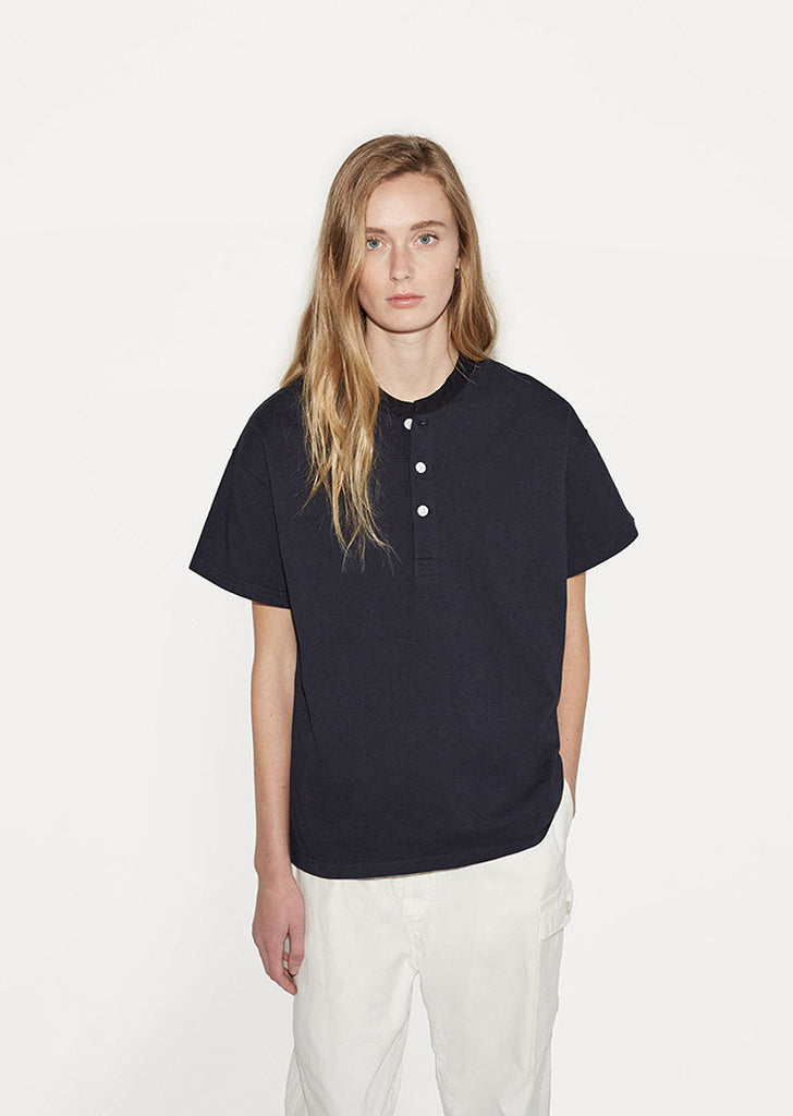 Unisex Band Collar Tee