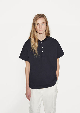 Unisex Band Collar Tee