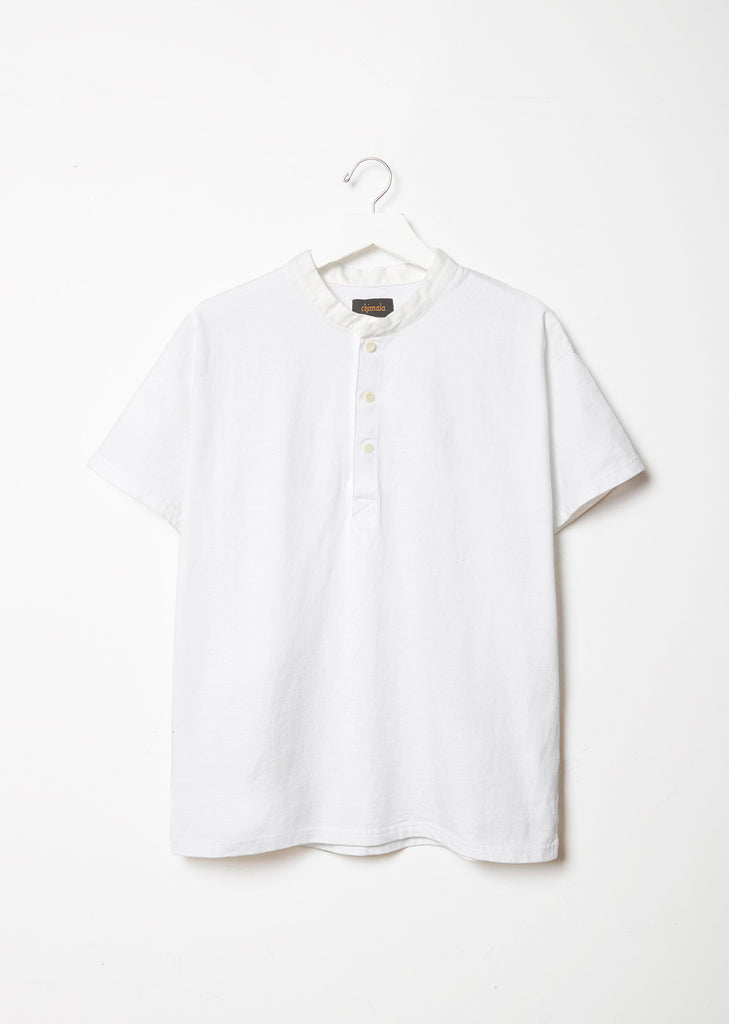 Unisex Band Collar Tee