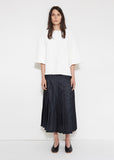 Structured Linen Top