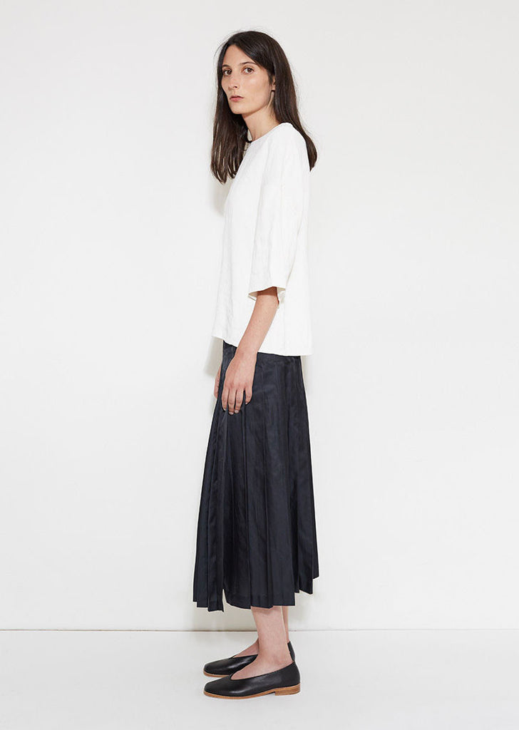 Structured Linen Top