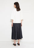 Structured Linen Top