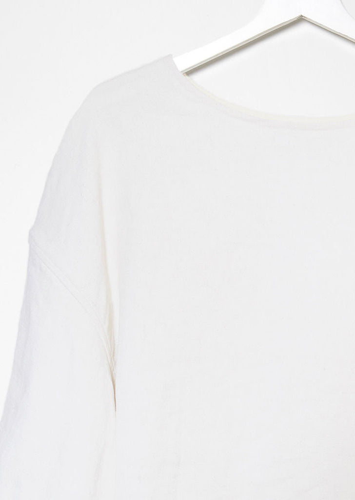 Structured Linen Top