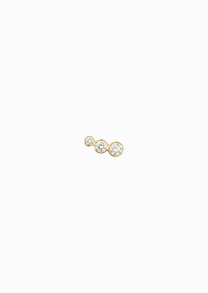 Croissant Trois Earring — Right