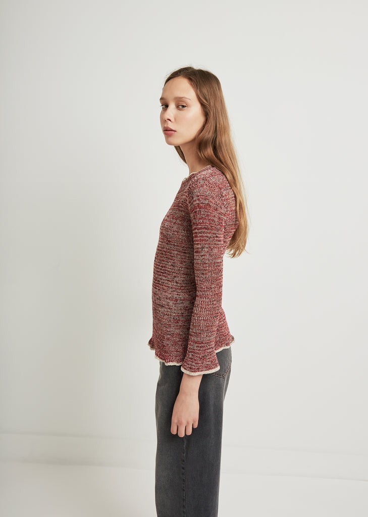 Barett Ribbed Linen Sweater