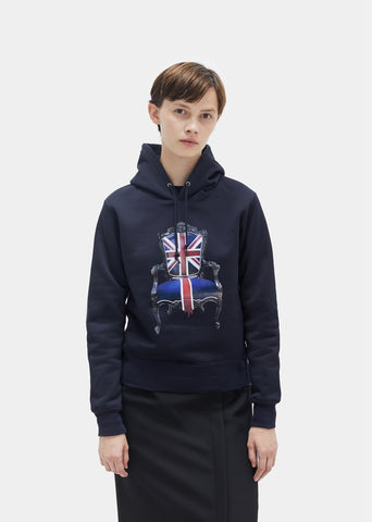 Loopback Screenprinted Hoodie