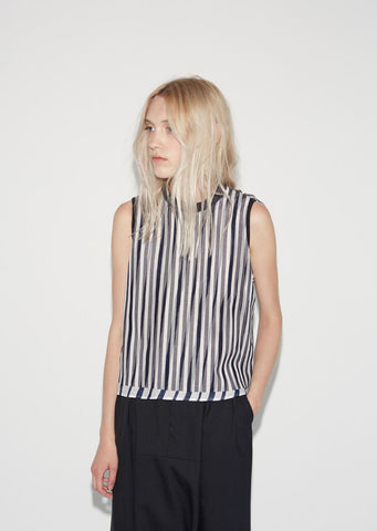 Ruffle Stripe Top