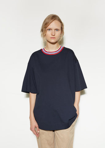 Contrast Collar Tee